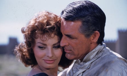 Sophia Loren with Cary Grant in The Pride and the Passion