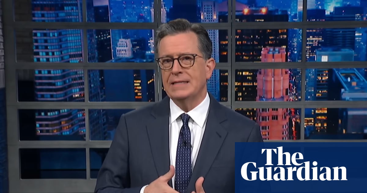 Stephen Colbert on Trump's White House East Wing demolition: so deeply unsettling'