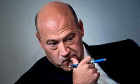 (FILES) In this file photo taken on September 28, 2017 National Economic Council Director Gary Cohn waits to speak about tax reform during a briefing at the White House in Washington, DC. Donald Trump’s White House was rocked by another high-profile resignation March 6, 2018, as top economic advisor Gary Cohn quit in protest at the president’s decision to levy global steel tariffs. “It has been an honor to serve my country and enact pro-growth economic policies to benefit the American people,” Cohn said in a terse statement that belied fierce infighting in Trump’s tumultuous White House. / AFP PHOTO / Brendan SmialowskiBRENDAN SMIALOWSKI/AFP/Getty Images