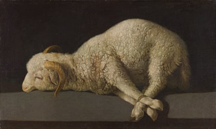 Agnus Dei by Francisco de Zurbarán.