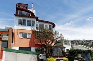 La Sebastiana, Neruda’s house in Valparaiso.