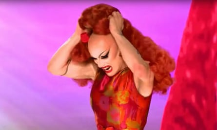 The ‘wig-reveal’ on RuPaul’s Drag Race.