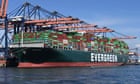 Suez Canal briefly blocked again after another ship, Affinity V, becomes stuck