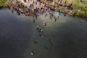 Mexico has begun bussing and flying Haitian migrants away from the border, signalling a new level of support for the US