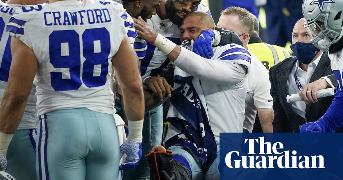 Dak Prescotts tears after devastating injury show the NFL can be brutal