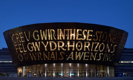 The Wales Millennium Centre in Cardiff