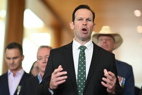 Nationals leader Matt Canavan