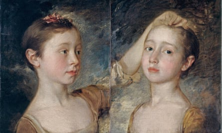 Mary and Margaret Gainsborough, the Artist’s Daughters by Thomas Gainsborough c.1760-1.