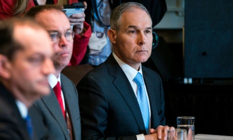 Scott Pruitt, the EPA administrator, has been under fire since the revelation that he lived in a bargain-priced Capitol Hill condo tied to an energy lobbyist.