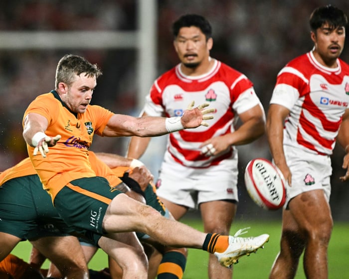 Japan v Australia: rugby union international – live — image supplied by The Guardian Sport's feed