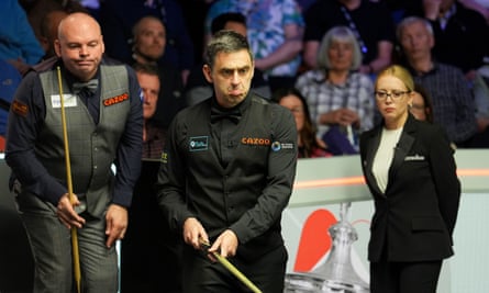 Ronnie O'Sullivan and Stuart Bingham
