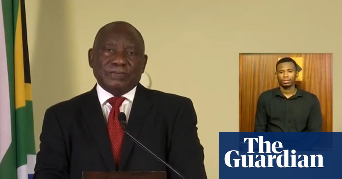 South African president Ramaphosa pays tribute to Desmond Tutu in address to the nation – video