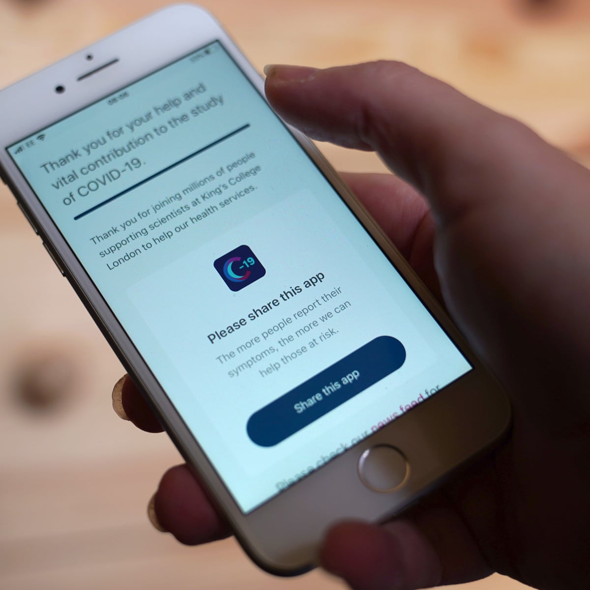 Nhs Covid App Developers Tried To Block Rival Symptom Trackers