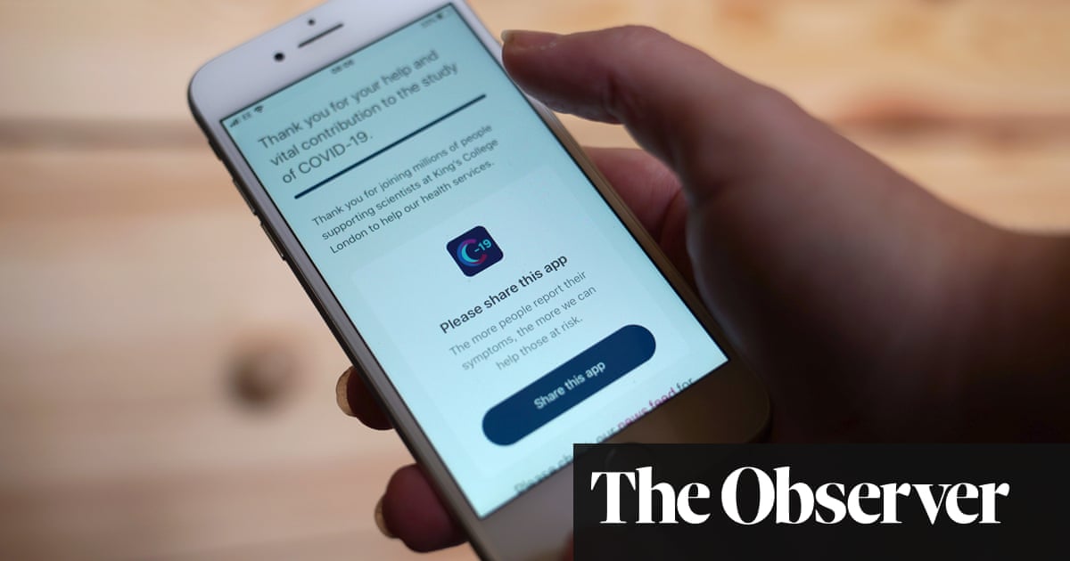 Nhs Covid App Developers Tried To Block Rival Symptom Trackers Apps The Guardian