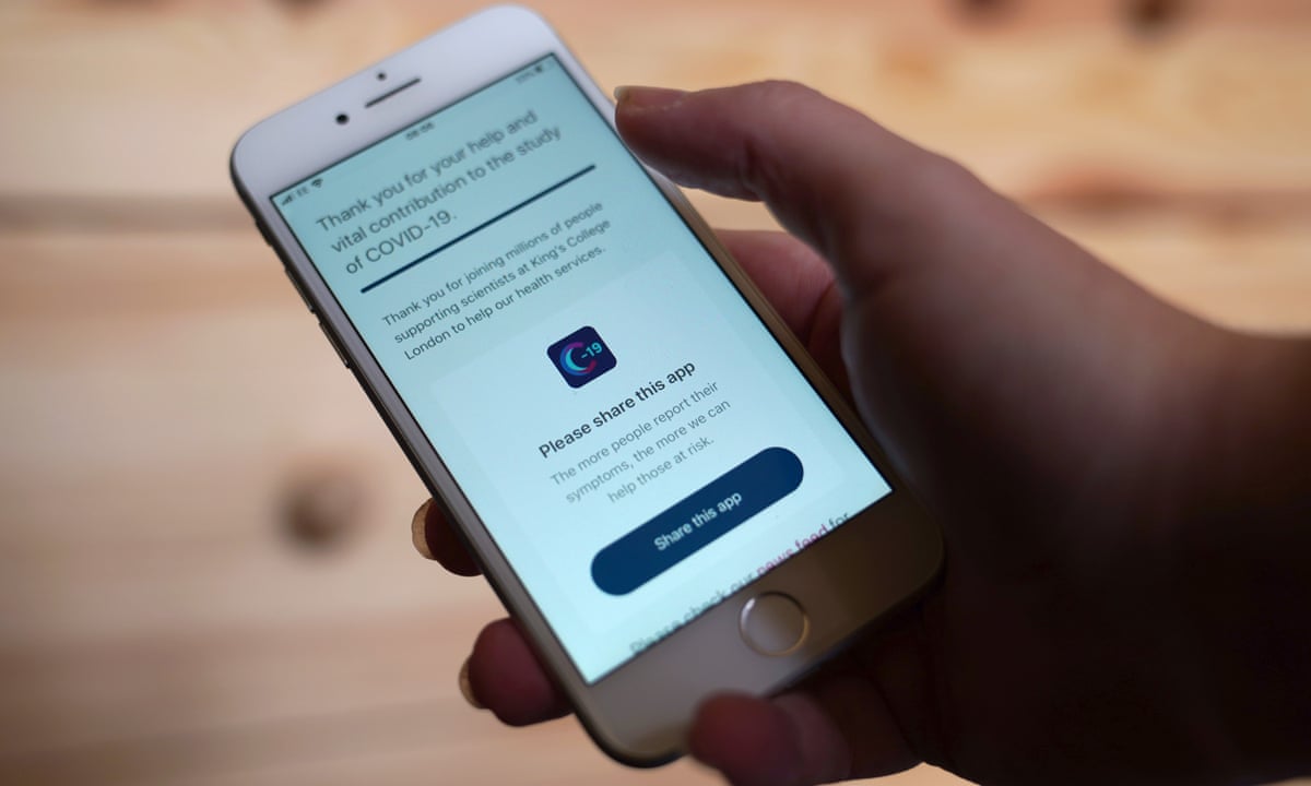 Nhs Covid App Developers Tried To Block Rival Symptom Trackers Technology The Guardian