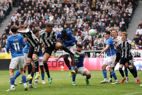 Malick Thiaw’s header won’t count.