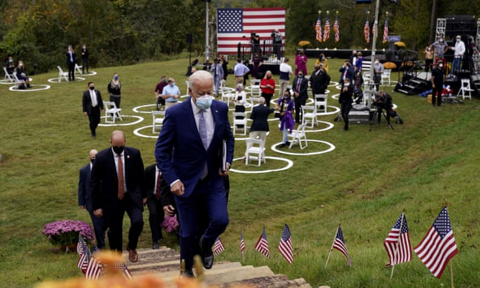 Joe Biden From A Campaign That Almost Collapsed To Fighting Trump For The Presidency Us News The Guardian