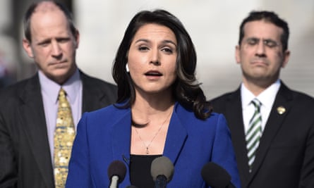 Gabbard is running for president on a platform that appears at a glance to match that of any other Democrat circa 2020.