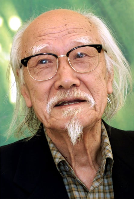 Seijun Suzuki at the Venice film festival in 2001.