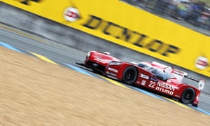 Nissan brought a new front-engined, front-wheel drive to Le Mans and although they struggeld for pace the No22 car did make it to the chequered flag.