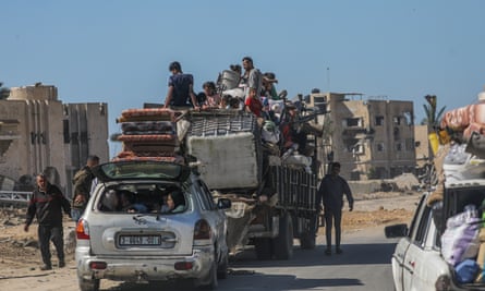 Internally displaced Palestinians keep moving after Israeli evacuations orders in Rafah