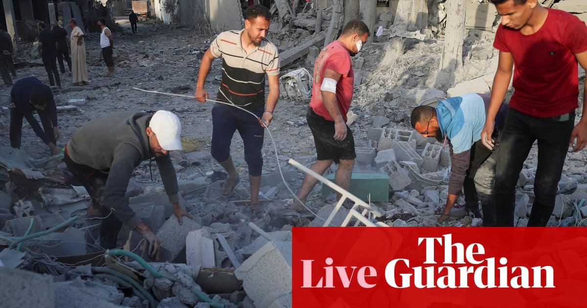 Middle East crisis live: More than 60 killed in Israeli strikes in Gaza