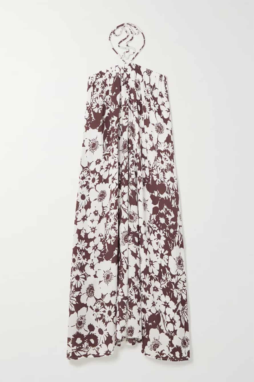 floral halterneck dress by Faithfull The Brand