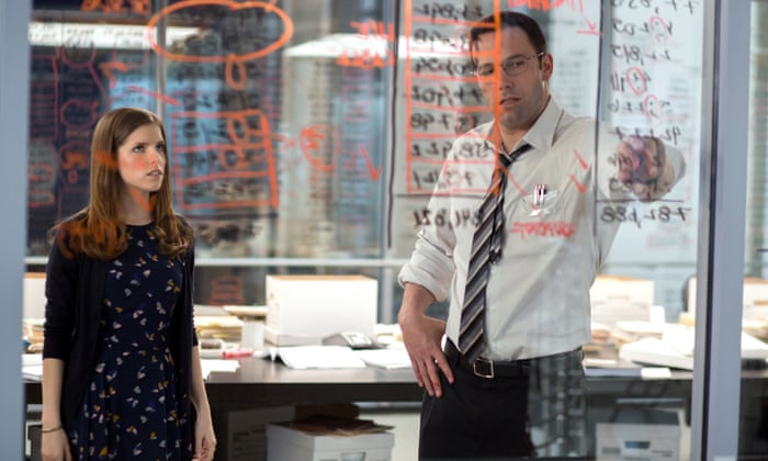 Paintings in The Accountant: Movie still from The Accountant, Ben Affleck and Anna Kendrick, directed by Gavin O'Connor, 2016. 