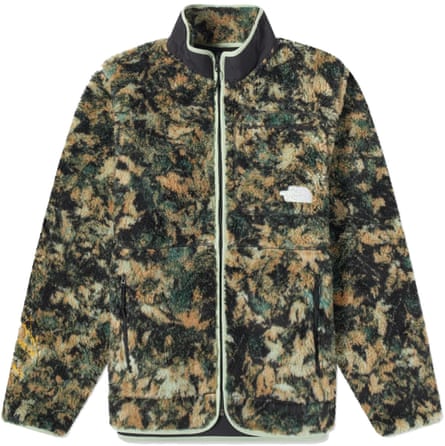 Misty sage leave fleece