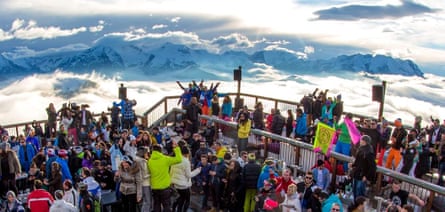 La Folie Douce  hosting an après ski parties
