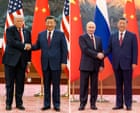 Same but different: how Xi and China welcomed Trump and Putin