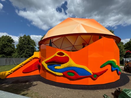 A clumsy eyeful … Peter Cook’s ‘play pavilion’.