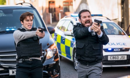 ‘We’d all love to, we’re all game’ … Vicky McClure alongside Martin Compston in Line Of Duty.