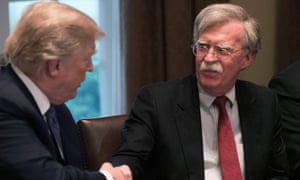 Donald Trump and John Bolton