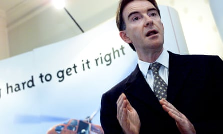 St Catherine’s college alumnus Peter Mandelson in 1999.