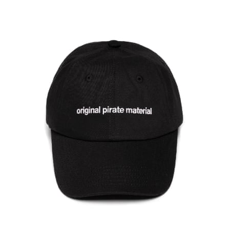 SCRT Original Pirate Material Dad Cap in Black