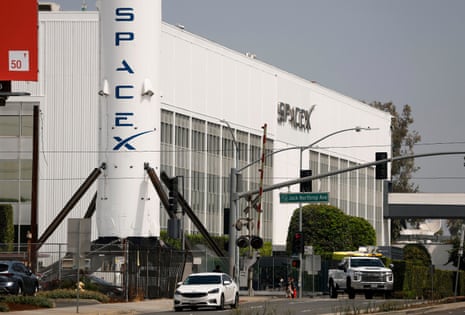 a SpaceX facility