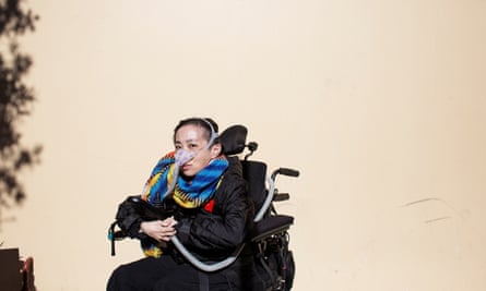 Activist Alice Wong, host of the Disability Visibility podcast.