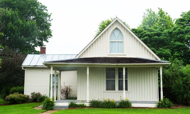 ‘Neat as a pin’: the American Gothic house in Eldon, Iowa, made famous by Grant Wood.