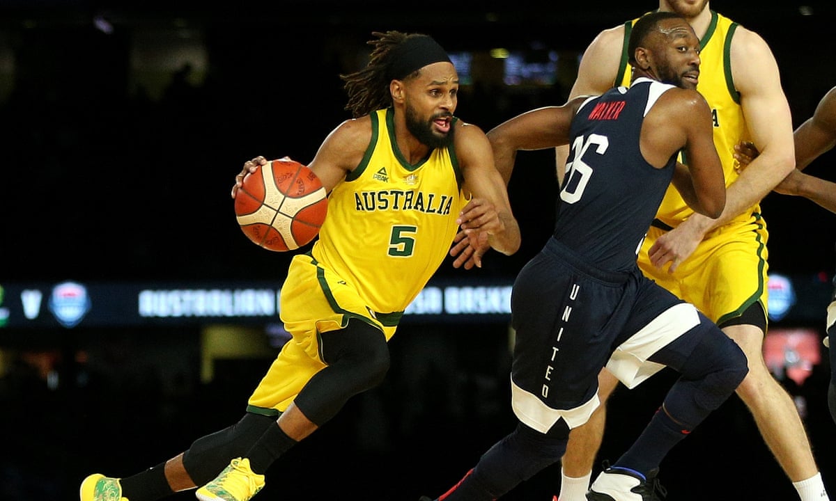 Australia Beats Usa For The First Time Ever In Basketball Sport The Guardian
