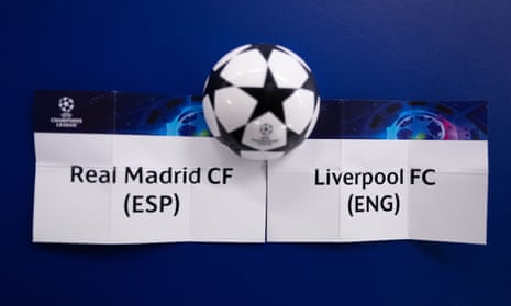 Real Madrid are drawn with Liverpool