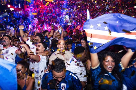 Fans Watch Cape Verde - Saudi Arabia - 27 Jun 2026Supporters watch Cape Verde's third World Cup match, this time against Saudi Arabia.