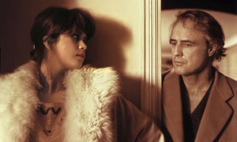 Maria Schneider and Marlon Brando in Bernardo Bertolucci’s Last Tango in Paris.