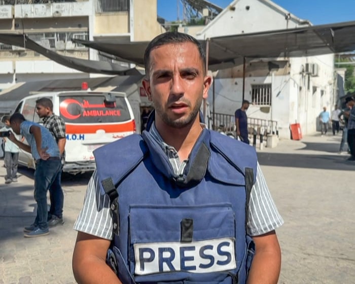 Outrage as Israeli troops kill Al Jazeera journalist in Gaza City – live updates