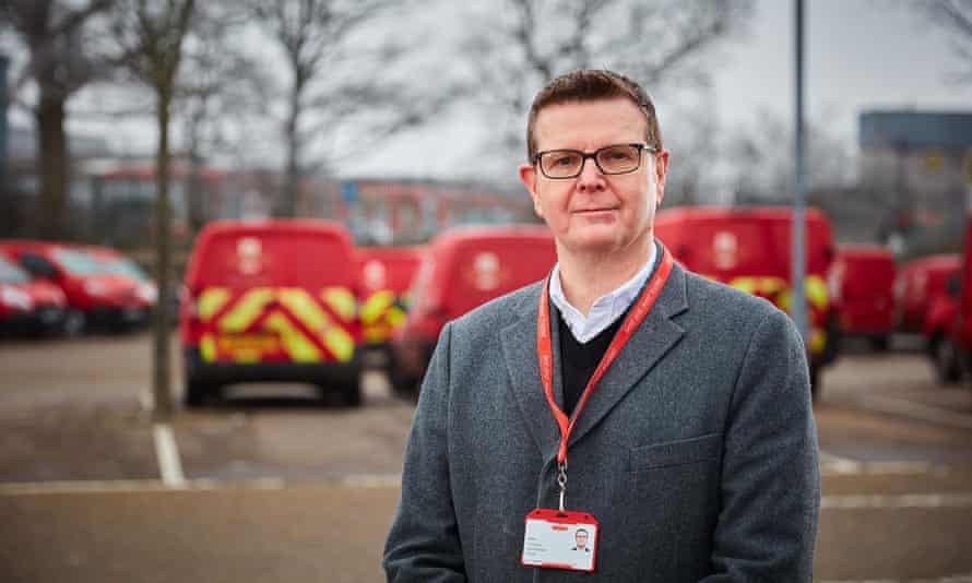 New Royal Mail chief executive Simon Thompson.