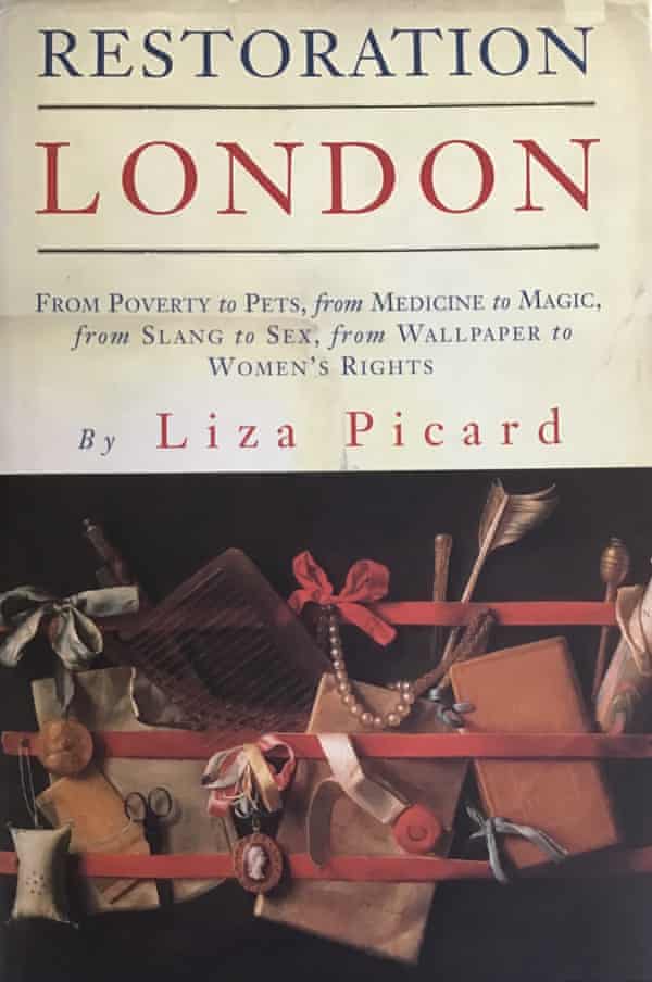 Restoration London, by Liza Picard, book cover