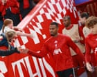 Liverpool v Atlético Madrid, PSG v Slovan Bratislava, Chelsea v Leeds United – live