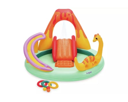 Funsicle 6.6ft Dinosaur Play Centre Paddling Pool
