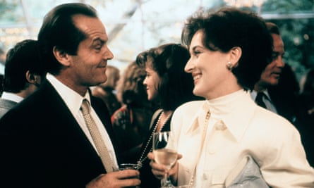 A lot to swallow … Jack Nicholson and Meryl Streep in the film version of Heartburn