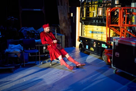 Behind the scenes during a rehearsal of Rossini’s Cinderella (La Cenerentola). A new production by English National Opera at the Coliseum, London